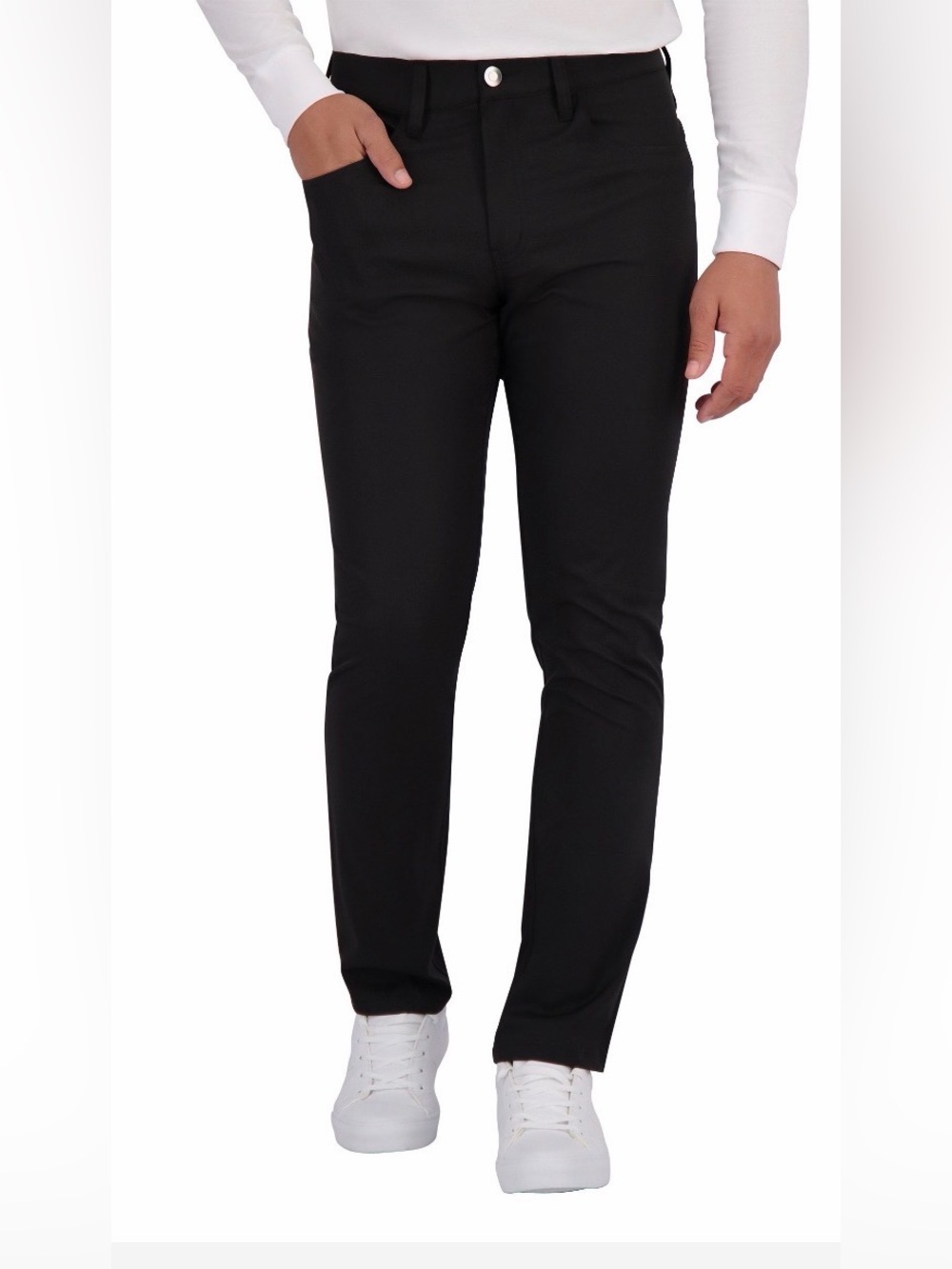 Kirkland Signature Men's 5 Pocket Pant in Black